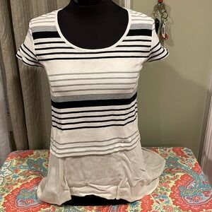 Anthropologie Deletta Striped Top